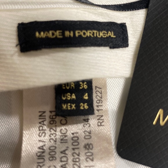 Massimo Dutti Striped Pyjama Style Pants Size 4 - Picture 5 of 8